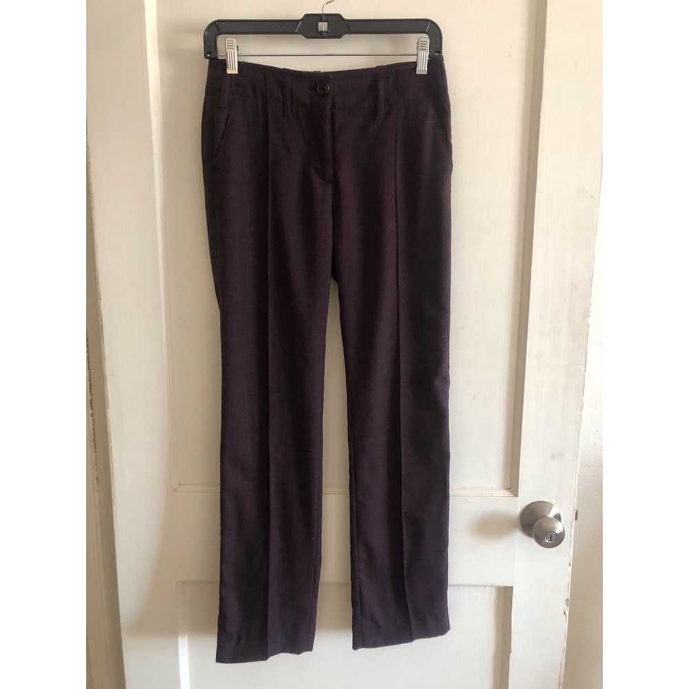 Burgundy wool ETRO Trousers European size 40